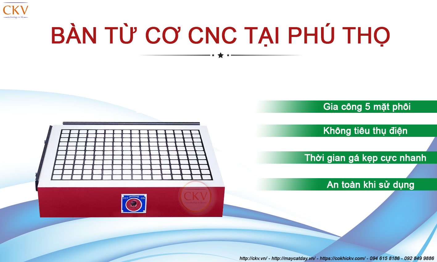 Bàn từ cơ CNC tại Phú Thọ chất lượng cao giá cực rẻ